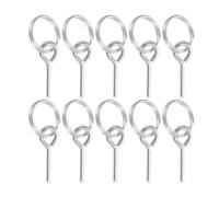 GATHINESS Connecteurs pour Arceaux de Tente Galvanisés 15pcs, Kit de Réparation Broches à Épingle Unique, Installation Rapide et Résistance au Vent pour Camping et Randonnée
