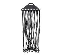 GATHINESS Cordons pour Lunettes Élastiques et Réglables Lot de 48 en Nylon Noir Empêchent la Perte des Lunettes Vélo Randonnée