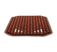 GATHINESS Coussin de Siège Auto en Perles de Bois Antidérapant Ventilation Rafraîchissante pour Voiture, pour Déplacement Quotidien et Voyage Confortable