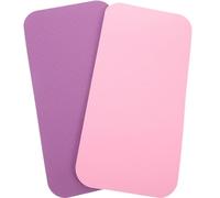 GATHINESS Coussin de Yoga Rond Antidérapant 2pcs en Tpe Confortable pour Pilates et Routine de Gym Tapis de Soutien pour Genoux et Coudes