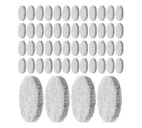 GATHINESS Coussinets Ronds en Coton Recharge Facile 200 Compatible Pendentif Aromathérapie pour Diffuseur D'huile Essentielle pour Maison et Voiture