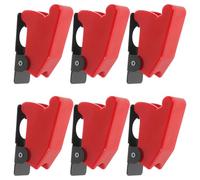 GATHINESS Couvercle Anti-poussière et Étanche pour Interrupteur à Bascule, Protection les Contacts Accidentels, Plastique et Fer, Lot de 6 Pièces, Adapté pour Utv et Camion