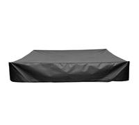 GATHINESS Couverture de Bac à Sable en Tissu Oxford Imperméable pour Jardin, Protection Solaire et Coupe-Vent, Adaptée aux Bacs à Sable et Petits Bains