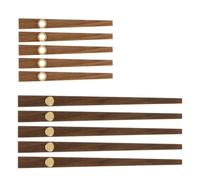 GATHINESS D'horloge en Bois Style Classique pour Bricolage 5 Ensembles D'aiguilles Accessoires Solide pour Pendules Murales sans Cadre et Décoration