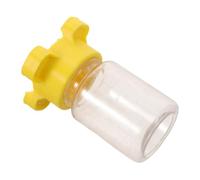 GATHINESS Distributeur D’Eau pour Reptiles à 4 Ports, Bassin Peu Profond | Plastique Jaune, Bords Arrondis et Surface Lisse, pour Gecko, Fourmis, Terrarium et Vitrines