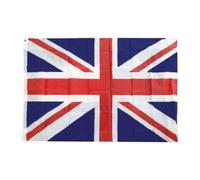 GATHINESS Drapeau pour Fête Nationale en Polyester Solide du Royaume-uni Œillets Métalliques Résistant à L'usure Décoration Extérieure et Bureau