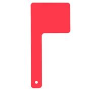 GATHINESS Drapeau Rouge de Remplacement pour Boîte aux Lettres en Acrylique, Indicateur Facile à Installer pour Extérieur, Patio et Jardin