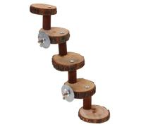 GATHINESS Échelle en Bois pour Hamster et Perruche, Accessoire Naturel pour Exercice et Amusement, Améliore L'humeur, pour Grimper