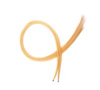 GATHINESS Écheveaux de Crin de Cheval Cheveux Authentiques Jaune Lot de 2 Offrant une Meilleure Fluidité Son Professionnel pour Archet de Violon pour Instruments à Cordes