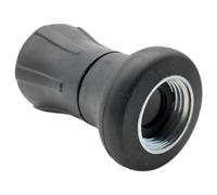 GATHINESS Embout de Tuyau Haute Pression Réglable Noir pour Arrosage Jardin et Lavage Voiture, Buse Pulvérisateur Solide à Grand Débit, Compatible Équipement D'arrosage Extérieur