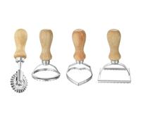 GATHINESS Emporte-pièces en Alliage 4 Pcs - Rond, Carré, Forme Cœur - Moule à Biscuits et Fabricant de Raviolis pour Cuisson, Pâtisserie et Fabrication Artisanale