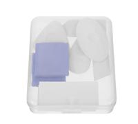 GATHINESS Ensemble de Gommes à Dessin Portables en Caoutchouc Blanc Haute Puissance de Nettoyage, Design Multi-Formes pour Cours d'art et Croquis, pour Étudiants et Artistes