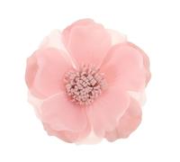 GATHINESS Épingle Fleur en Tissu Rose Résistante la Décoloration, Accessoire Élégant Style Chic Français pour Femme pour Vêtements et Paquet