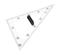 GATHINESS Équerre D'enseignement Magnétique Triangulaire en Abs pour Mathématiques et Physique, Outils Scolaires Précis pour Dessin Facile et Observation Claire