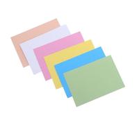 GATHINESS Étiquettes à Rabat pour Dossiers Suspendus en Papier, 6 Feuilles pour Organisation Codée par Couleur et Reconnaissance Améliorée, Gestion de Projets