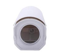 GATHINESS Étui pour Caméra de Sécurité en PP Blanc, Couvercle en Plastique à Charnière, Trous de Dissipation Thermique, pour Fermé et Usage Extérieur