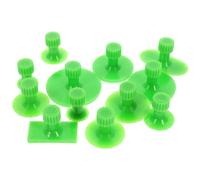 GATHINESS Extracteur de Bosses Kit de 12 Ventouses Réutilisables de Débosselage en Abs pour Outils de Carrosserie pour Automobile, pour Réparation de Carrosserie