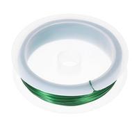 GATHINESS Fil de Fer Vert 0,5mm pour Bijoux et Fleurs, 40m, Plasticité et Réutilisable, pour Fêtes D'anniversaire et Jardin