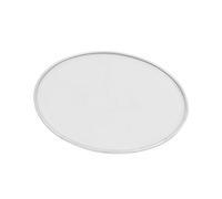 GATHINESS Filet Fonction Égouttage en Acier Inoxydable Anti-pétrole 22 Cm Écran de Anti-éclaboussures Blanc pour Friteuse à Air Accessoire la Cuisine