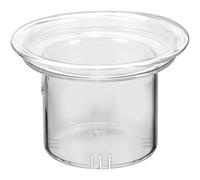 GATHINESS Filtre à Thé en Verre Détachable pour Feuilles de Thé, Passoire Pratique et Résistante, Accessoire pour Maison ou Présent de Pendaison de Crémaillère