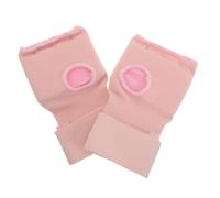 GATHINESS Gel Boxing Hand Wraps Mitaines Bandage Boxe Intérieures, Sponge Gel et Tissu, Rose, Protection des Phalanges, Absorption des Chocs, pour Hommes et Femmes, Paquet de Frappe