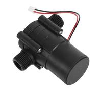 GATHINESS Générateur Hydroélectrique DC Compact 12v avec Interface 1/2 Pouce, Turbine à Eau Plastique Réglable à 180° pour Projets Scientifiques et Test Hydraulique