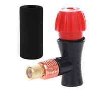 GATHINESS Gonfleur Co2 avec Valve de Contrôle, Housse en Mousse pour Gonfleur de Co2, Alliage, avec Housse de Protection en Mousse, pour Vélos et VTT, Cyclisme en Extérieur, Situations