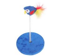 GATHINESS Griffoir pour Chat Bleu, Intérieur Compact en Plastique | Chatons et Meubles, Finition en Lint Multicolore, Usage Domestique, Solution Pratique Quand vous Êtes Absent