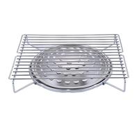 GATHINESS Grille de Barbecue Accessoire Pratique pour Extérieure en Acier Inoxydable Facile à Nettoyer Transporter pour Camping et Pique- en Plein Air