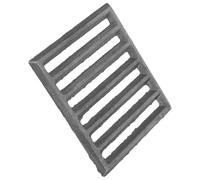 GATHINESS Grille de Barbecue Extérieure en Fonte Lourde Rectangle, Résistance Haute Température, Design Polyvalent pour Feu de Camping et Cuisson en Plein Air
