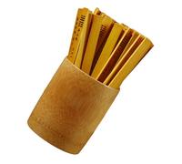 GATHINESS Jeu de Divination Chinois en Bambou 64 Bâtons avec Pot de 10 Cm, Kit de Bâtonnets Hexagrammes pour Tirage et Apprentissage du Yi Jing, Accessoire Traditionnel pour Loisirs