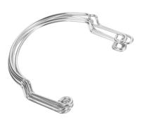 GATHINESS Kit de Fixation pour Filet de Billard 6 Pièces en Métal Support et Coin de Poche pour Table de Billard Solide et Stable Adapté Salle de Loisirs et Snooker