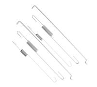 GATHINESS Kit de Ressort de Rappel D'accélérateur Ensemble de 2 Pièces en Fer Argenté, Haute Résistance et Compatibilité pour Générateur Essence pour Carburateur