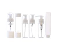 GATHINESS Kit Toilette Voyage 8 Pièces Flacons Cosmétiques Vides en Petg et Pp Faciles à Utiliser Économisant Temps pour Usage Coiffure et Cosmétique