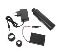 GATHINESS Lampe à Éclosion LED Rechargeable Noire en Plastique Illumination Brillante pour Testeur de Développement Embryonnaire Lors des Phases D'incubation