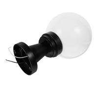 GATHINESS Lampe de Poteau Extérieure LED Décorative Blanche, Éclairage de Jardin Compact sans Source Lumineuse, Lampe de Colonne pour Terrasse et Clôture, Éclairage Extérieur pour Patio
