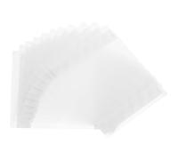 GATHINESS Lot de 10 Pochettes Plastiques Résistantes en Pe pour Organiser Documents et Tickets de Loterie, Réutilisables, pour Bureau et Gestion Administrative