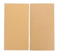 GATHINESS Lot de 2 Recharges pour Carnet de Notes de Voyage en Papier Robuste, Haute Durabilité, Style Simple, pour Écriture Créative et Journal Intime