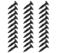 GATHINESS Lot de 30 Vis Noires en Métal pour Guitare Électrique et Basse, Fixateur de Plaque Facile à Utiliser Installation Rapide et Structure Simple