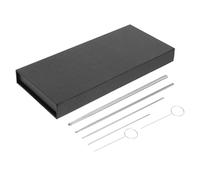 GATHINESS Lot de 6 Détecteurs Professionnels en Acier Inoxydable pour Reptiles Outil Portable de Sexage de Serpents Adapté aux Corn Snakes et Pythons Accessoires Indispensables pour