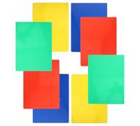GATHINESS Lot de 8 Blocs-notes en Plastique à Surface Lisse, Double Face, Légers et Compacts, pour Bureau et Salle de xpérience D'écriture Silencieuse