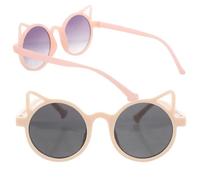 GATHINESS Lunettes de Soleil pour Garçon et Filles Forme Œil de Chat Protection UV Légères en Plastique Ac, 2 Paires pour Décoration et Fête D'anniversaire