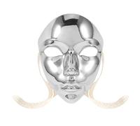 GATHINESS Masque Vintage Halloween de Mascarade Femme, Style Rétro Élégant | ABS Léger, Finition Raffinée, Confort Ajusté, Usage Polyvalent pour Festivals et Soirées Influenceuses