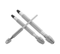 GATHINESS Métalliques Outil Pièces Réparation de de Montres Aiguilles 3 | Alliage D'aluminium Argenté, Précision Manuelle Stable, Perçage et Rotation pour Bijoux, Résine et Bracelets