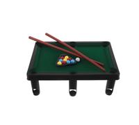 GATHINESS Mini Table de Billard de Table Compacte en Plastique Abs avec 11 Billes, 2 Queues et Triangle, Jeu Portable pour Garçon et Filles, pour Petits Espaces et Familles