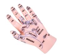 GATHINESS Modèle D'acupuncture Main en Pvc Rose, Simulation Réaliste, Outil D'apprentissage Polyvalent pour Étudiants et Débutants en Instituts Médicaux ou Salons de Massage