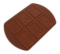 GATHINESS Moule à Chocolat en Silicone pour Pâtisserie, Matrice Créative et Élégante, Facile à Nettoyer, Adapté pour Cuisson de Chocolat et Bonbons