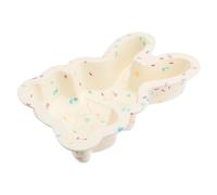 GATHINESS Moule à Gâteau de Pâques en Silicone Alimentaire 20 Cm Couleur Pastel, Moule Lapin pour Pâtisserie, Accessoire Cuisson Créatif pour Dessert et Cake Design