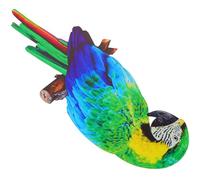 GATHINESS Ornement Décoratif Mural Toucan en Fer Forgé, à Suspendre Murale Colorée pour Décoration Intérieure et Extérieure, Figurine Oiseau Artisanal, Décoration Patio Jardin, Tableau