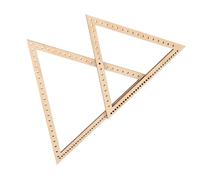 GATHINESS Outil de Tricot pour Tapisserie en Bois 2pcs, Cadre Triangulaire Solide et Bien Poncé, pour Activités Parent-garçon et Filles et Amateurs de Tissage